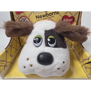 Basic Fun Pound Puppies Newborns OS White Brown Fair 38055